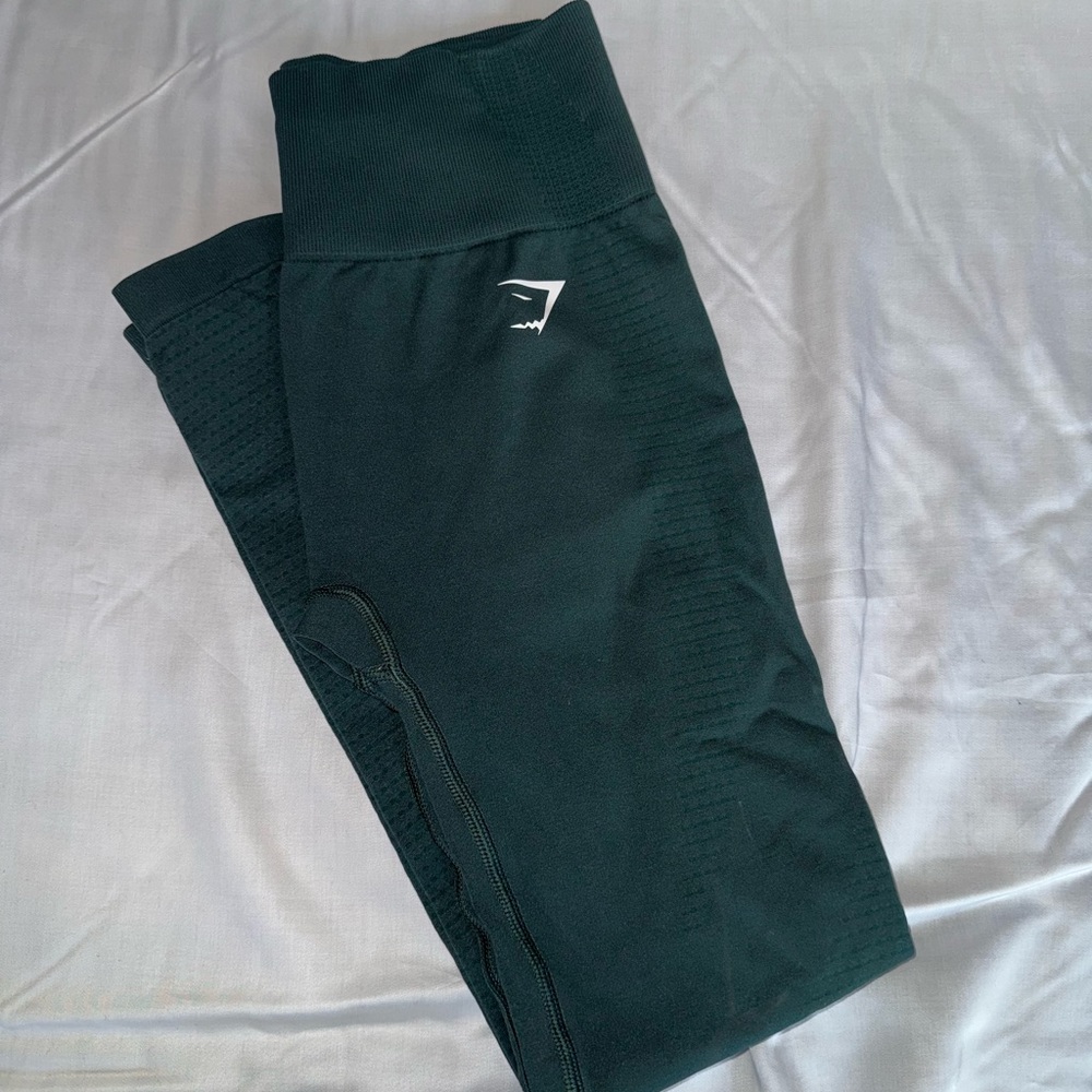 Gymshark Kids Dark Green Leggings